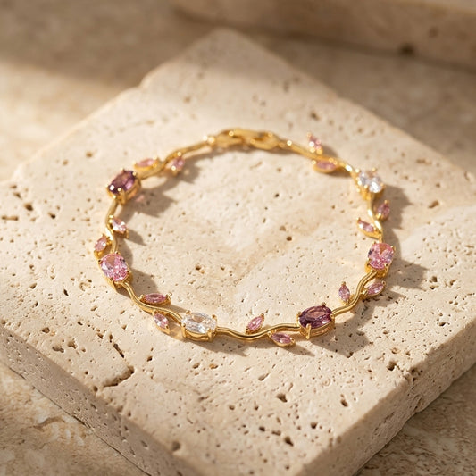 Floral Tulip Bracelet